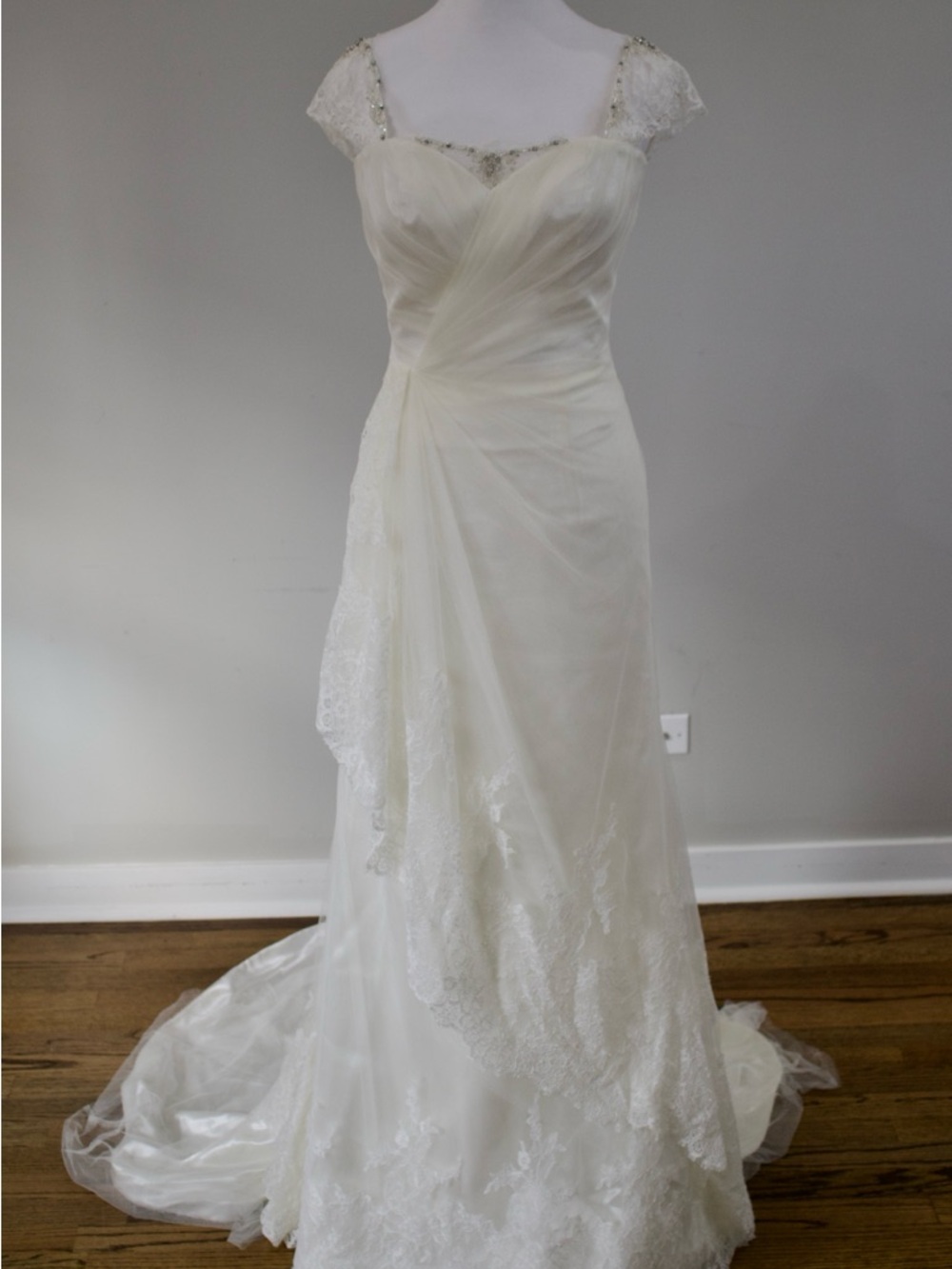 Augusta Jones Ivory Bridal Dress Label Detail